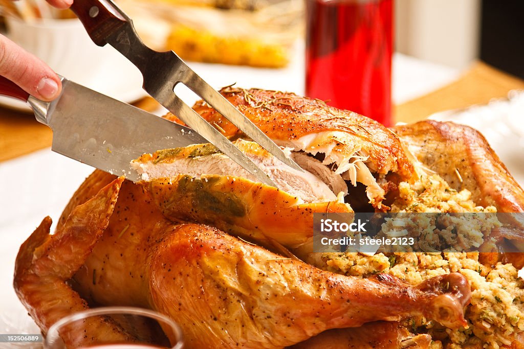 Série de Thanksgiving - Photo de Dinde - Viande blanche libre de droits