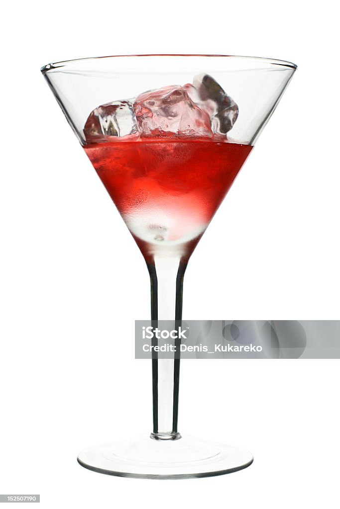 Cosmopolitan-Rot alkoholische Cocktail - Lizenzfrei Alkoholisches Getränk Stock-Foto