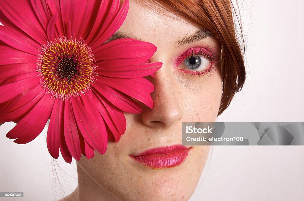 flower girl - Lizenzfrei Attraktive Frau Stock-Foto