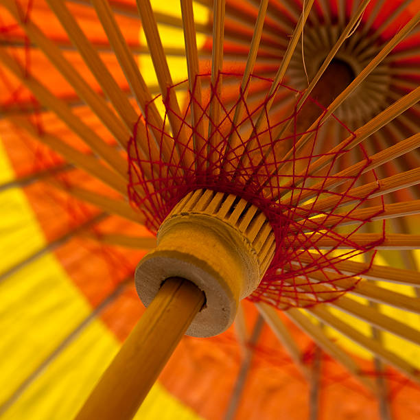istock Orange and Yellow Chinese Parasol 152508993