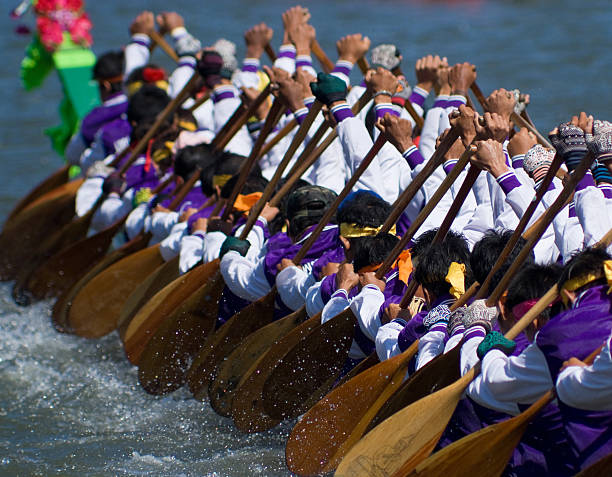 Longboat course en Thaïlande - Photo