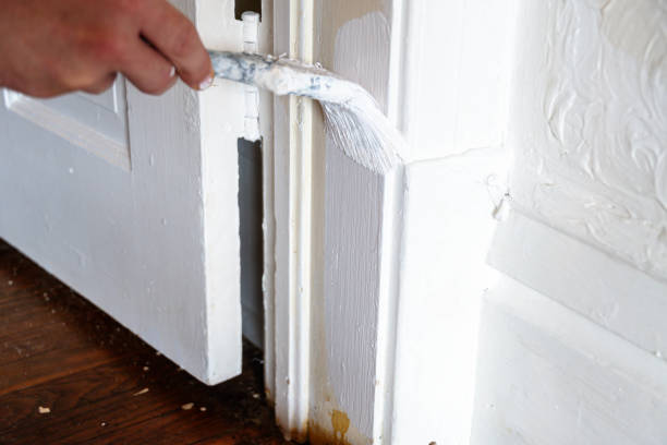 istock Home renovation painting interior copy space backgrounds design 1525138474