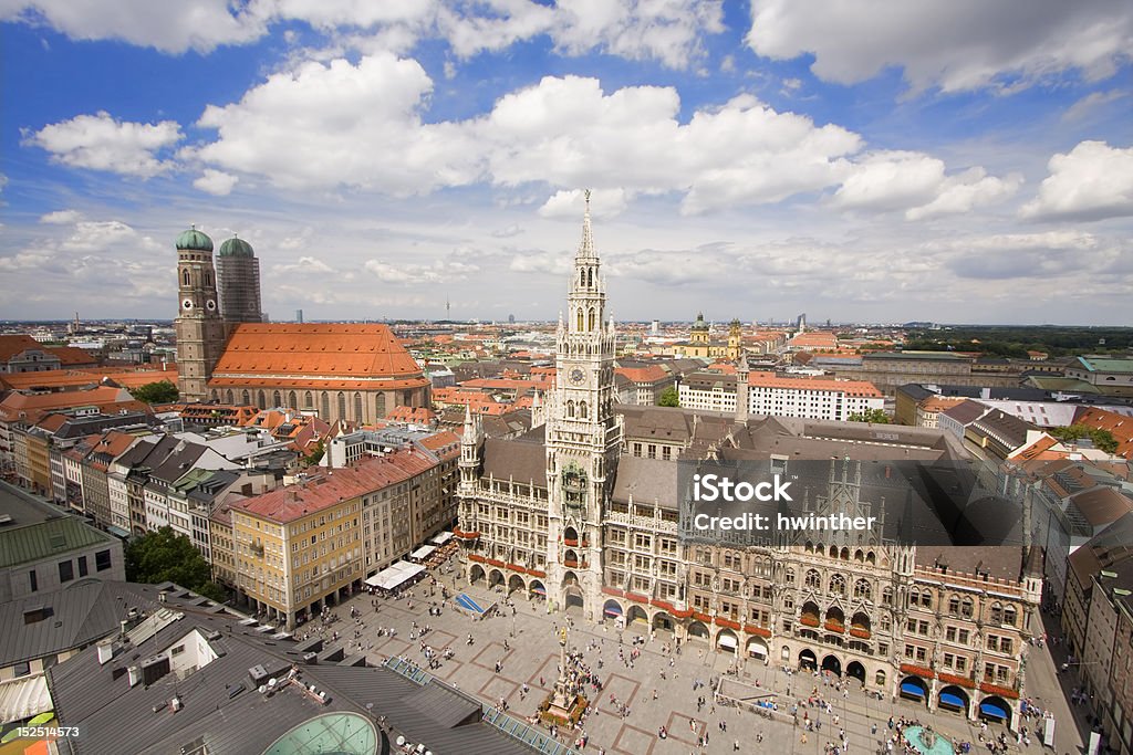 Centro da cidade de Munique - Royalty-free Alemanha Foto de stock