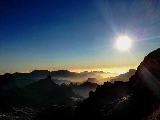 istock Sunset at the summit of Gran Canaria 1525149045