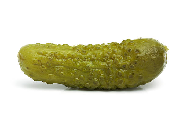 Dill pickle stock photo