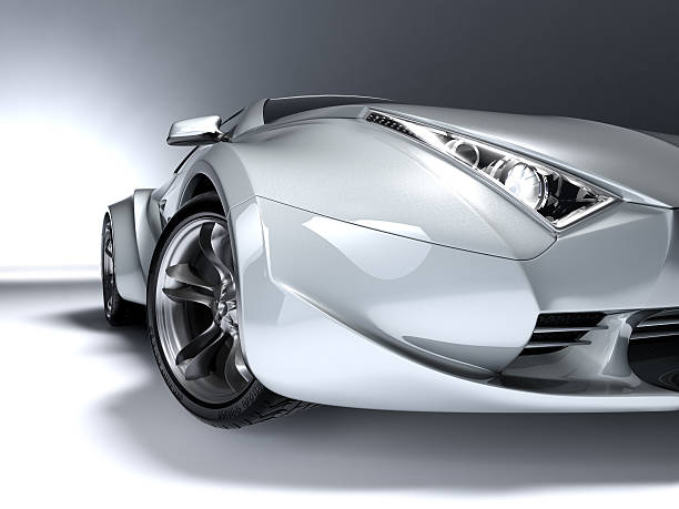 istock An illustration of a shiny car concept 152515546