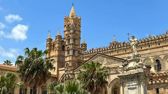 Palermo Cathedral on a sunny day