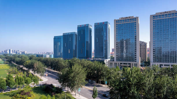 istock Weifang Shouguang City panoramic shot 1525261595