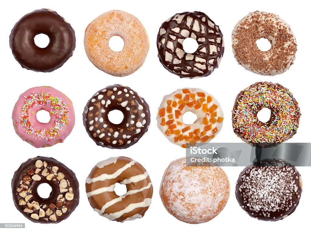 Donuts - Royalty-free Alimentação Não-saudável Foto de stock