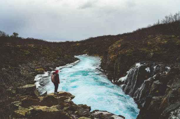 istock waterfall skogafoss on the rocks in Iceland 1525272691