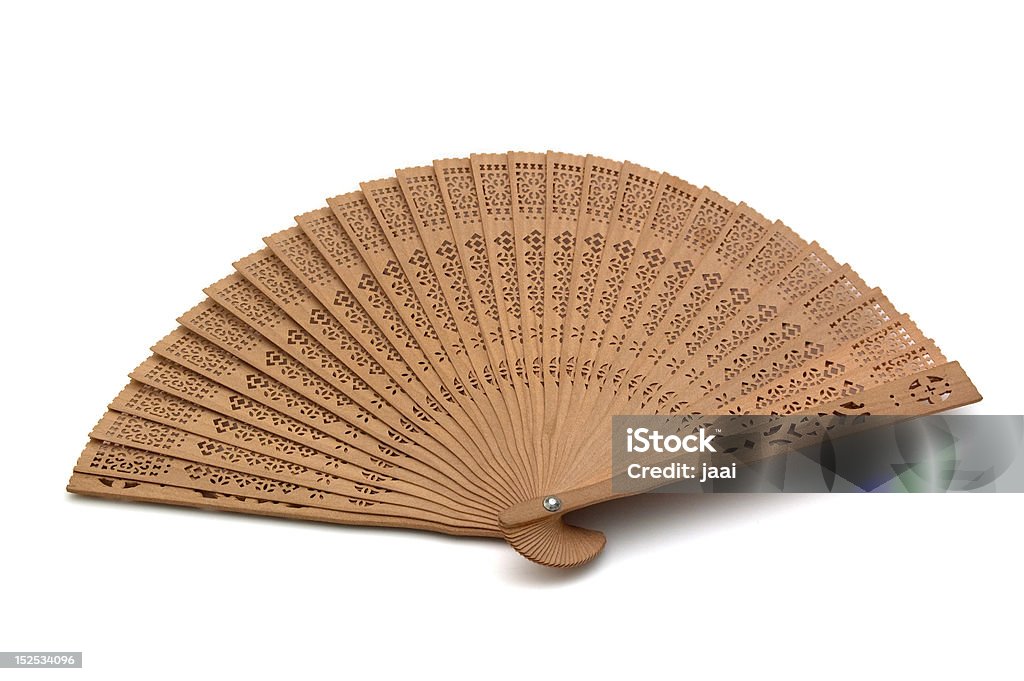 Ручной вентилятор - Стоковые фото Бамбуковый материал роялти-фри