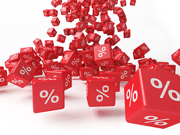 istock red cubes with percent sign 152535651