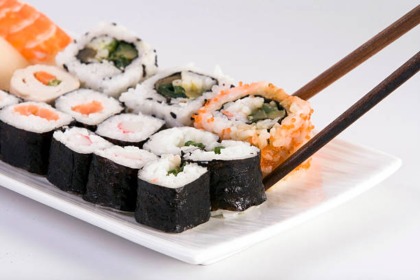 Sushi food stock photo