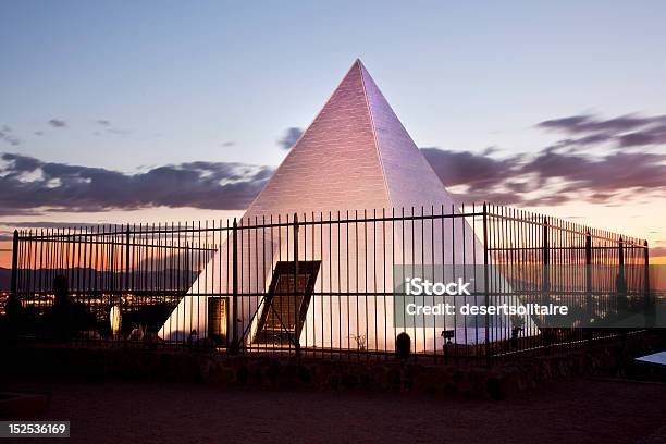 Hunts Tomb Pyramid In Tempe Arizona Stock Photo - Download Image Now - Arizona, Tempe - Arizona, Papago Park