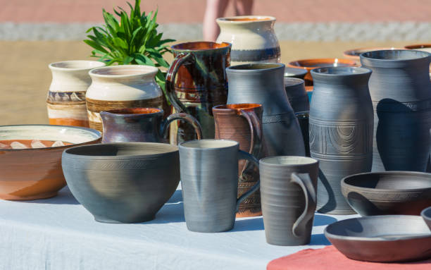ceramics stock photo