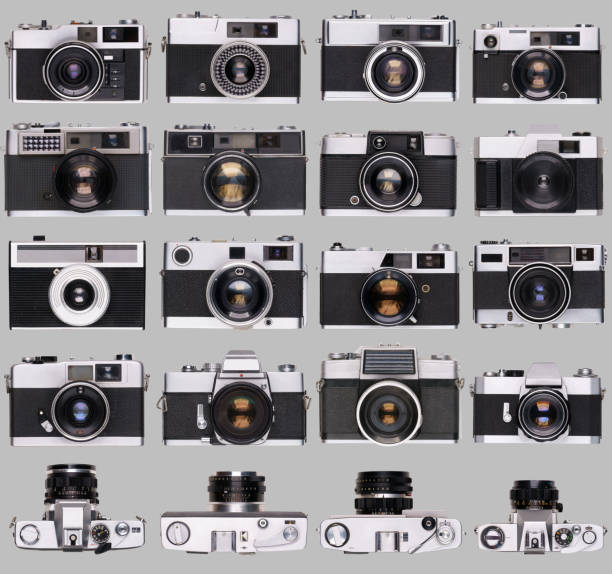 istock vintage old film camera collection isolated 1525364851