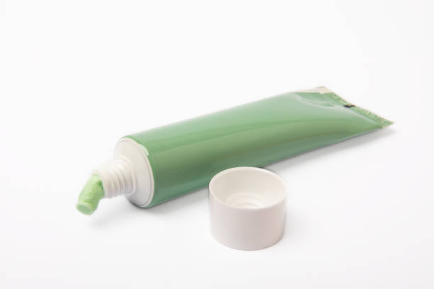 istock Toothpaste isolated on white background. Dental care. Dentistry concept. Refreshing mint toothpaste. 1525369934