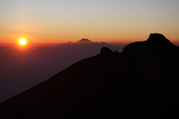 Bali Sunrise stock photo