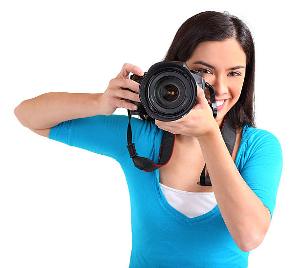 istock Female Photographer Shooting You 152538359