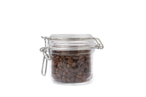 istock Coffee beans isolated on white background. 1525387609