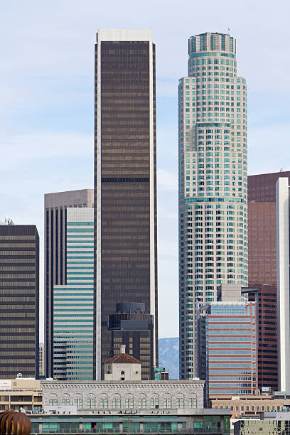 Los Angeles skyline.