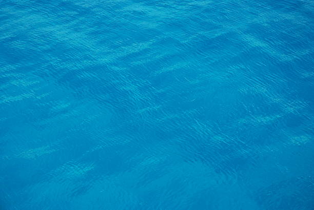 deep blue sea stock photo
