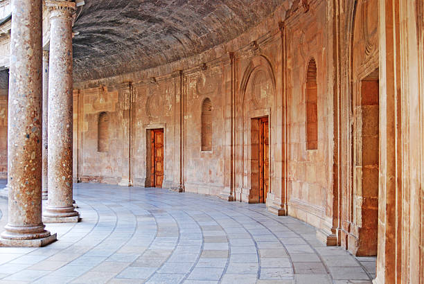 istock Colonnade at the Alhambra 152539279