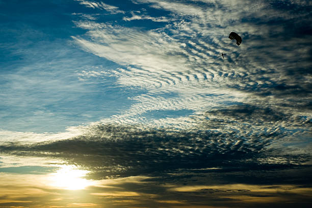 istock Gliders in Front of the Clouds at sunset 152539685