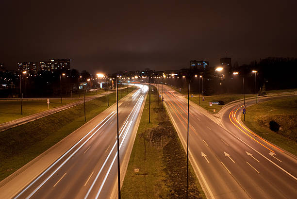 istock Busy street at night 152540739