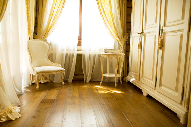 istock Interior of vintage bedroom 152541475