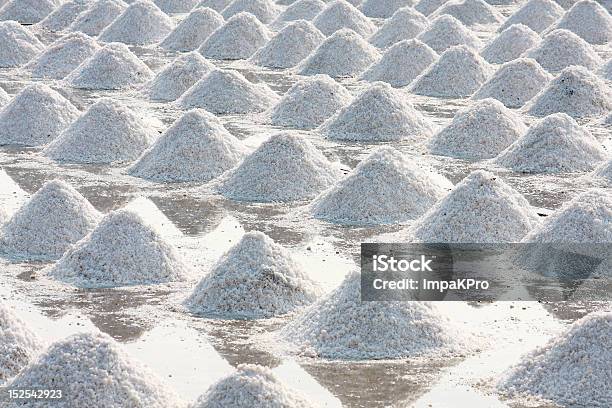 Salt Field Stock Photo - Download Image Now - Agriculture, Condensation, Drying