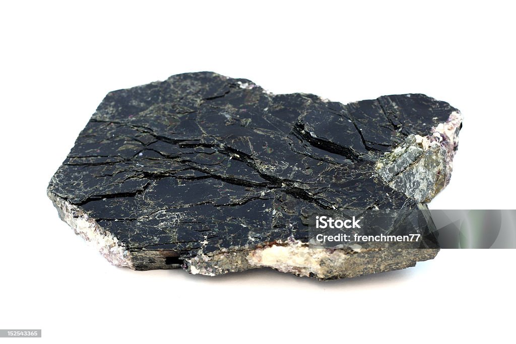 Biotite Mica Large isolated sample of biotite mica Biotite Granite Stock Photo