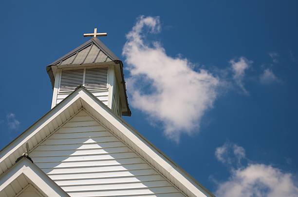istock Country Church Steeple 152543918