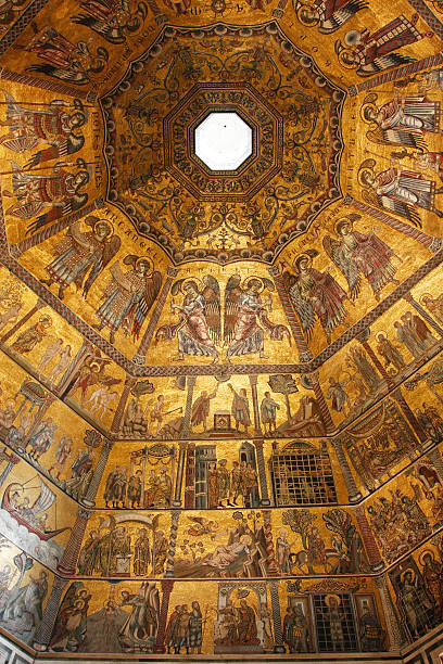 istock Byzantine mosaic in baptistery 152544190
