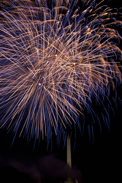 istock Fourth of July firework celebration on the National Mall 152545390