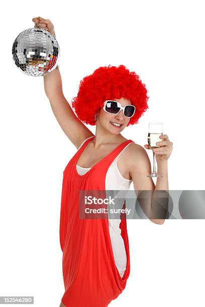 Party Girl Spaß Stockfoto und mehr Bilder von Bühnenkostüm - Bühnenkostüm, Cool und Lässig, Diskokugel