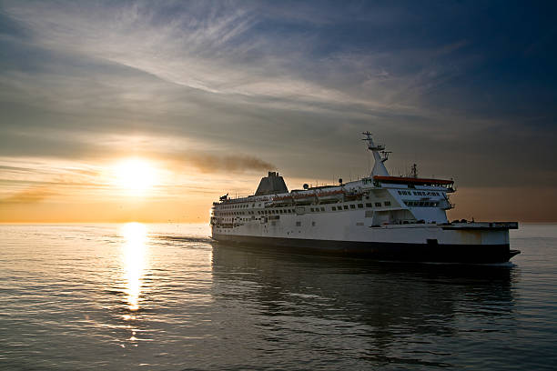 istock Ferry boat in the sea 152546883