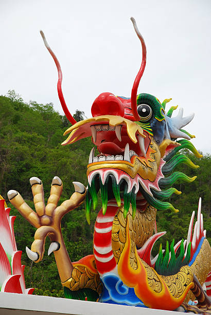 istock Chinese style dragon decoration 152547223