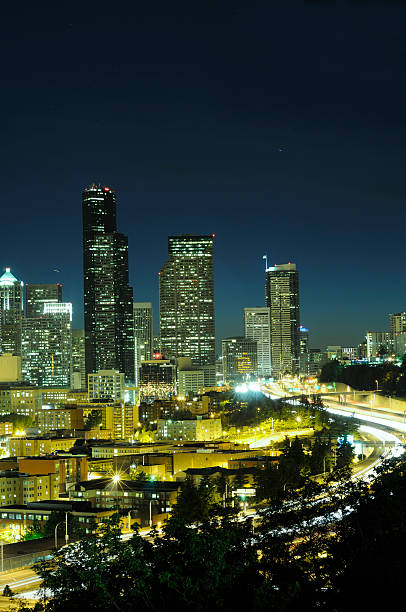 istock Seattle highrise and highway 152547389