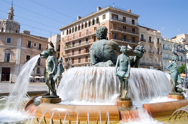 Valencia Turia-Brunnen – Foto