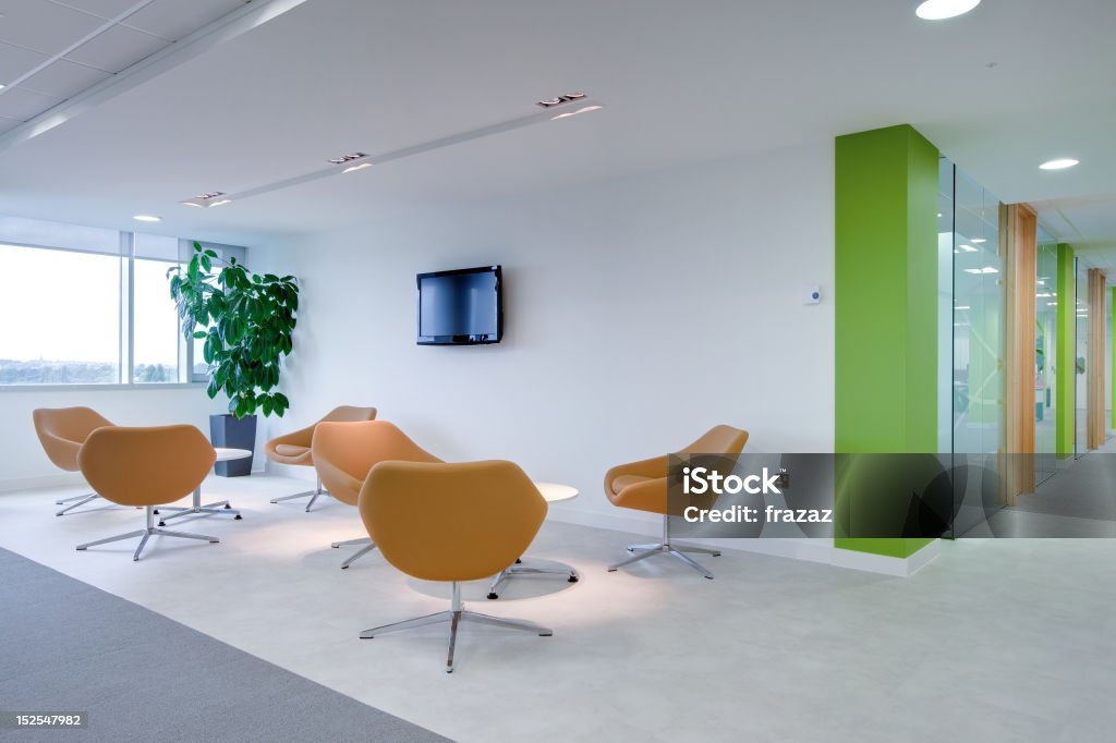 Moderne Büro-Empfangsbereich - Lizenzfrei Büro Stock-Foto