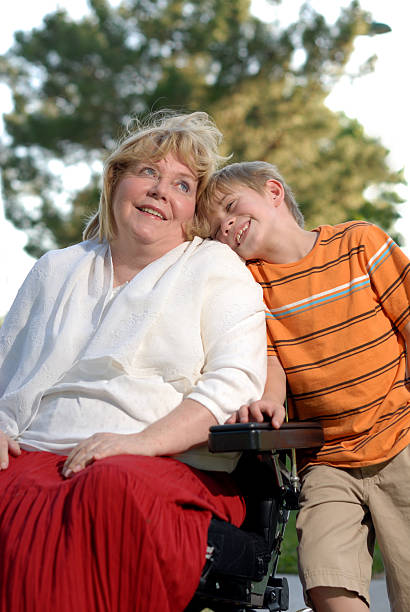 istock Older Woman with Smiling Boy 152548315