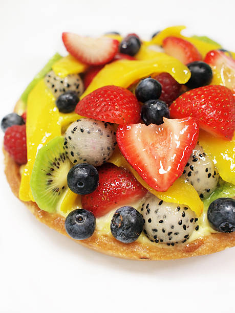istock Mixed fruits tart 152548640