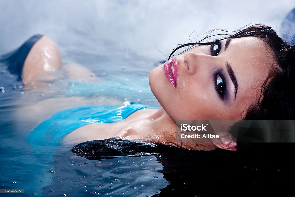 Beleza em água - Royalty-free Adulto Foto de stock