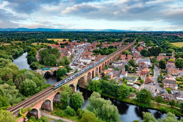 istock Yarm-on-Tees (Yarm) in North Yorkshire, England, UK 1525493099