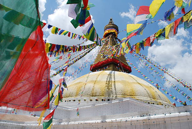 Boudhanath Stupa stock photo