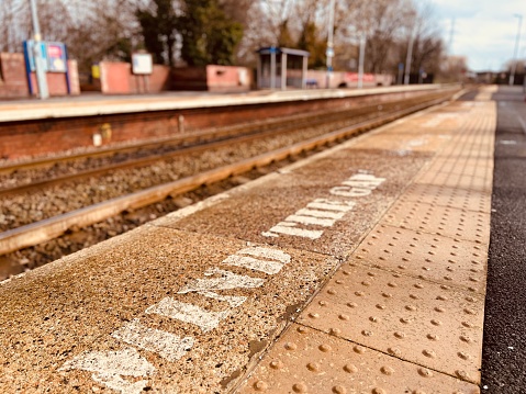 Pluckley Train Station in Kent, England