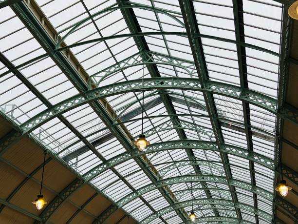 istock Grainger Market architectural roof design 1525980735