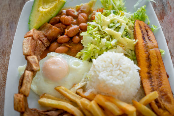 istock Bandeja paisa the most representative dish of Colombia 1526021123