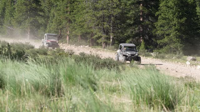 ATV's on Dirt Road